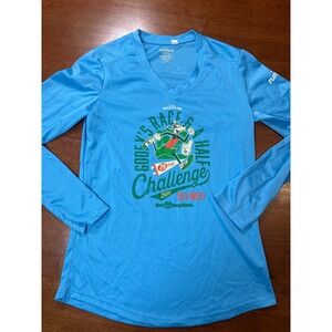 runDisney Goofy Race and a Half Challenge Adult Small Blue Long Sleeve Shirt
